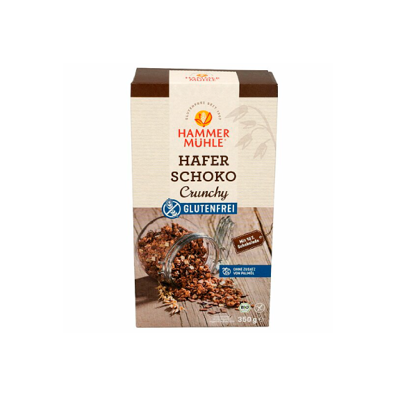 Hammer Muhle - Cereais Choco Crunchy de Aveia Sem Gluten
