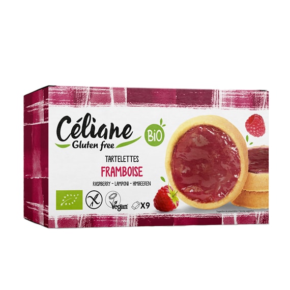 Celiane Gluten Free - Tarteletes de Framboesa Sem Gluten