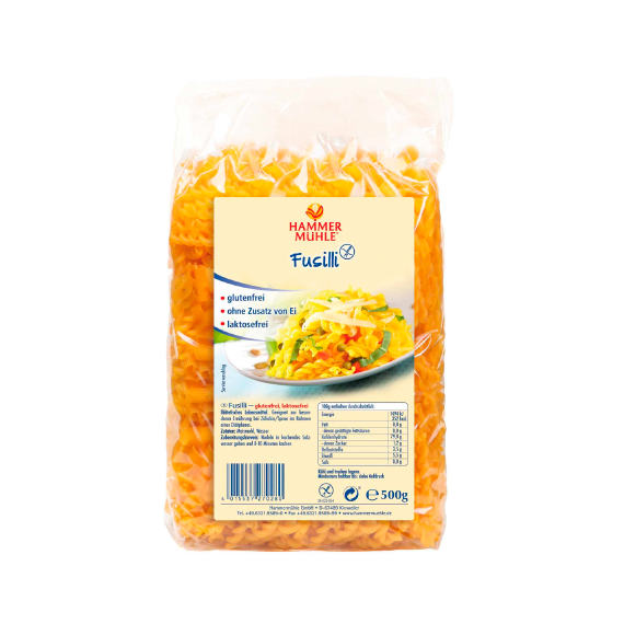 Hammer Muhle - Massa Fusili Sem Gluten