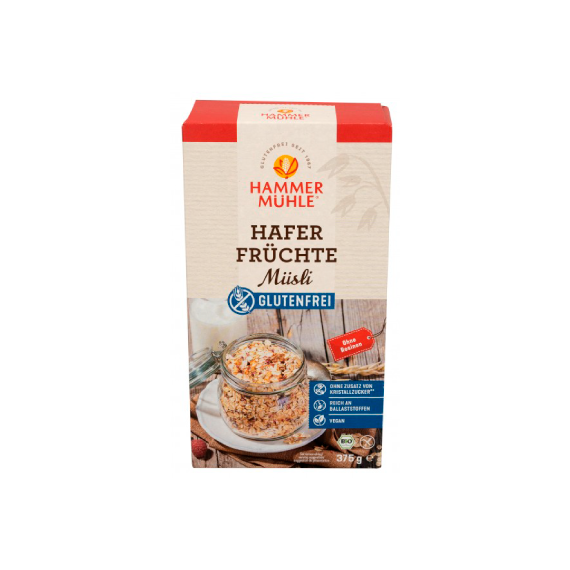 Hammer Muhle - Cereais Muesli Aveia Multifrutos Sem Gluten