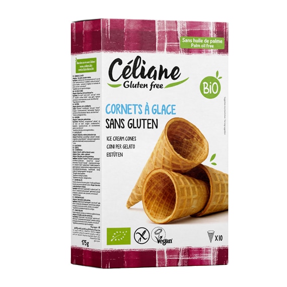 Celiane Gluten Free - Cones para Gelado Sem Gluten