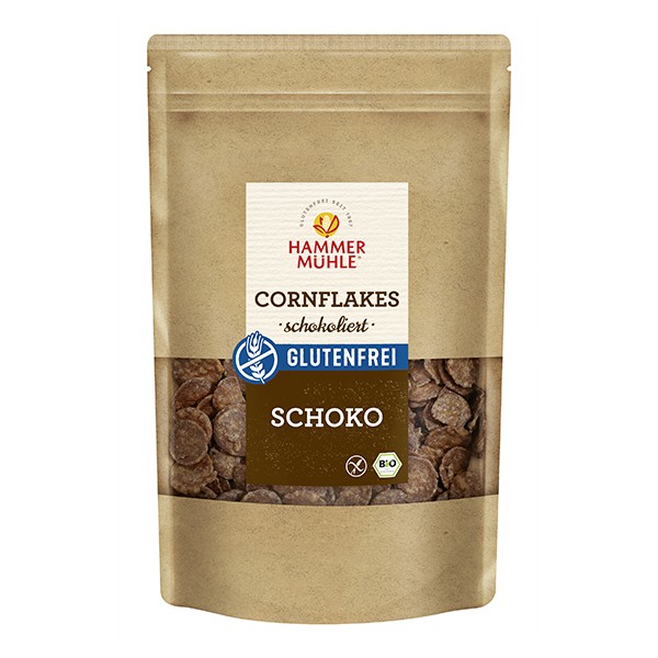 Embalagem de Corn Flackes de chocolat